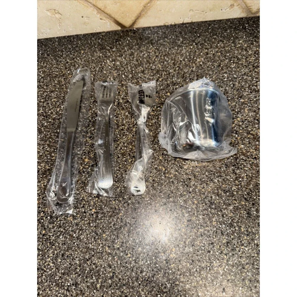Keltum Stainless Steel The World Of Beatrix Potter 4 Pieces New